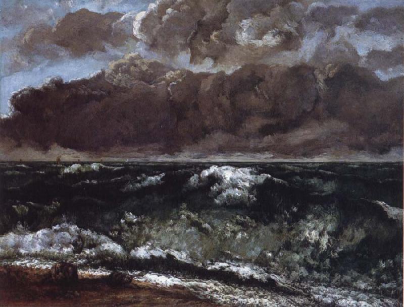 Gustave Courbet The Wave